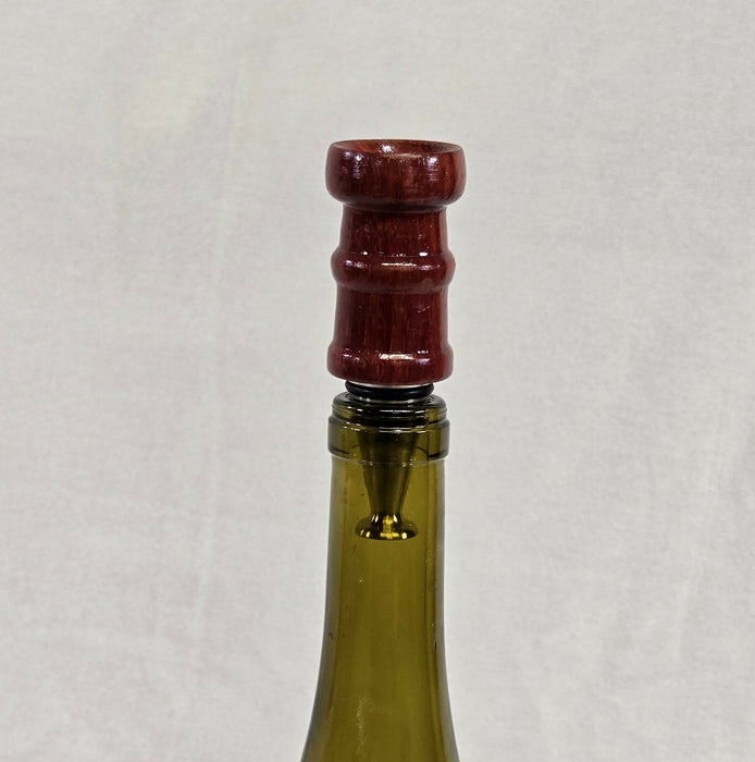 Bottle Stopper - Stainless Steel - Abstract Shapes