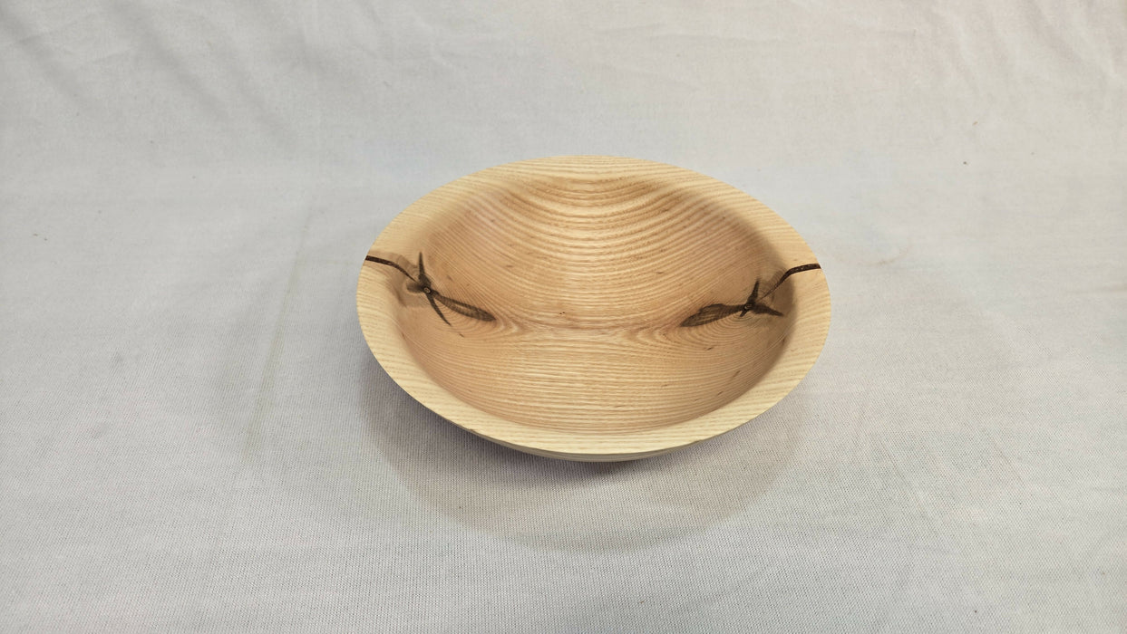 Ash Bowl 8-1/2" Hand Turned