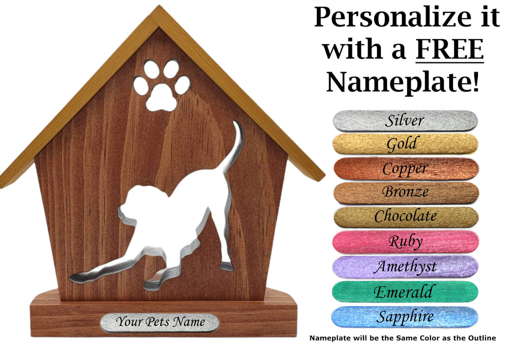 LABRADOR Personalized Dog Memorial Gift | Doghouse LED Tealight - DogPound Creations