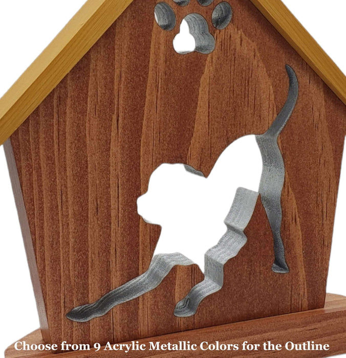 LABRADOR Personalized Dog Memorial Gift | Doghouse LED Tealight - DogPound Creations