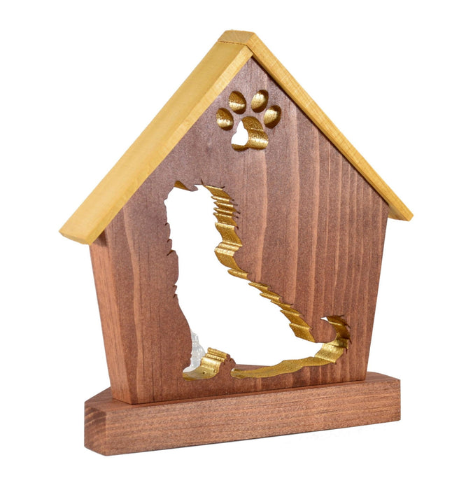 LHASA APSO Personalized Dog Memorial Gift | Doghouse LED Tealight - DogPound Creations