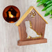 LHASA APSO Personalized Dog Memorial Gift | Doghouse LED Tealight - DogPound Creations