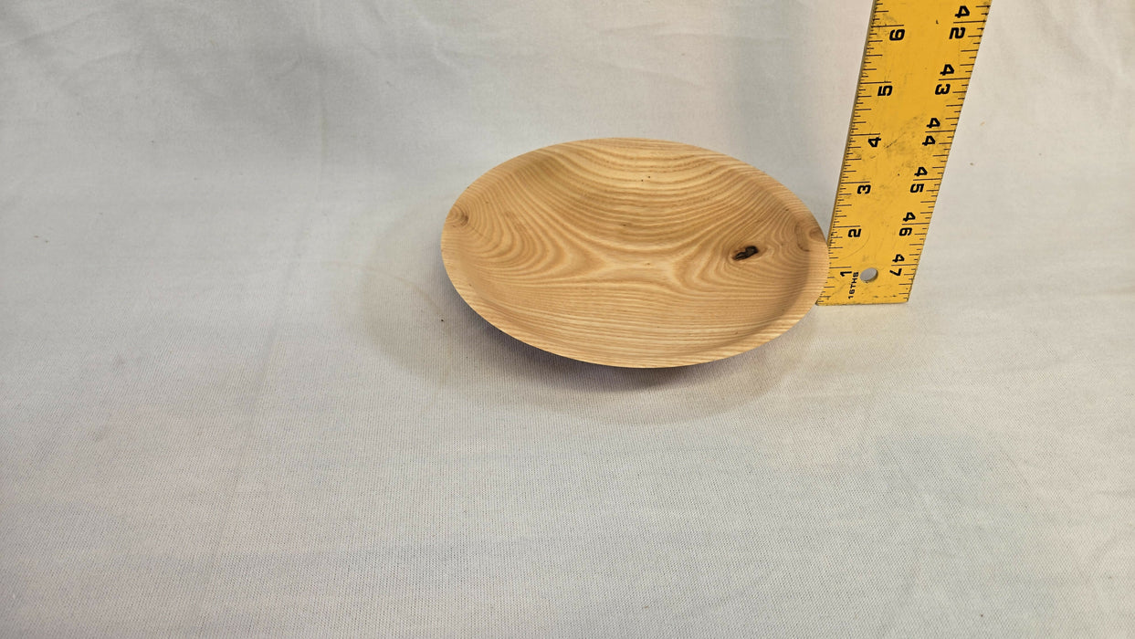Ash Bowl 8-1/8" Hand Turned