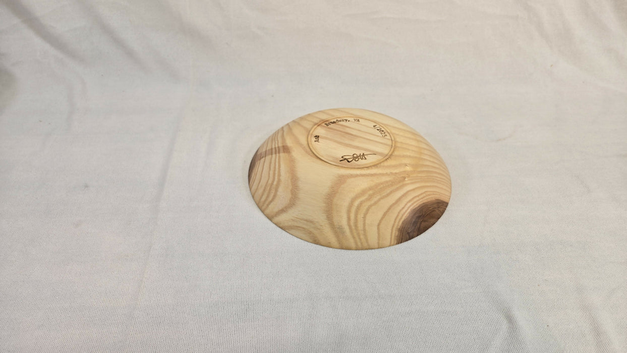Ash Bowl 8" Hand Turned