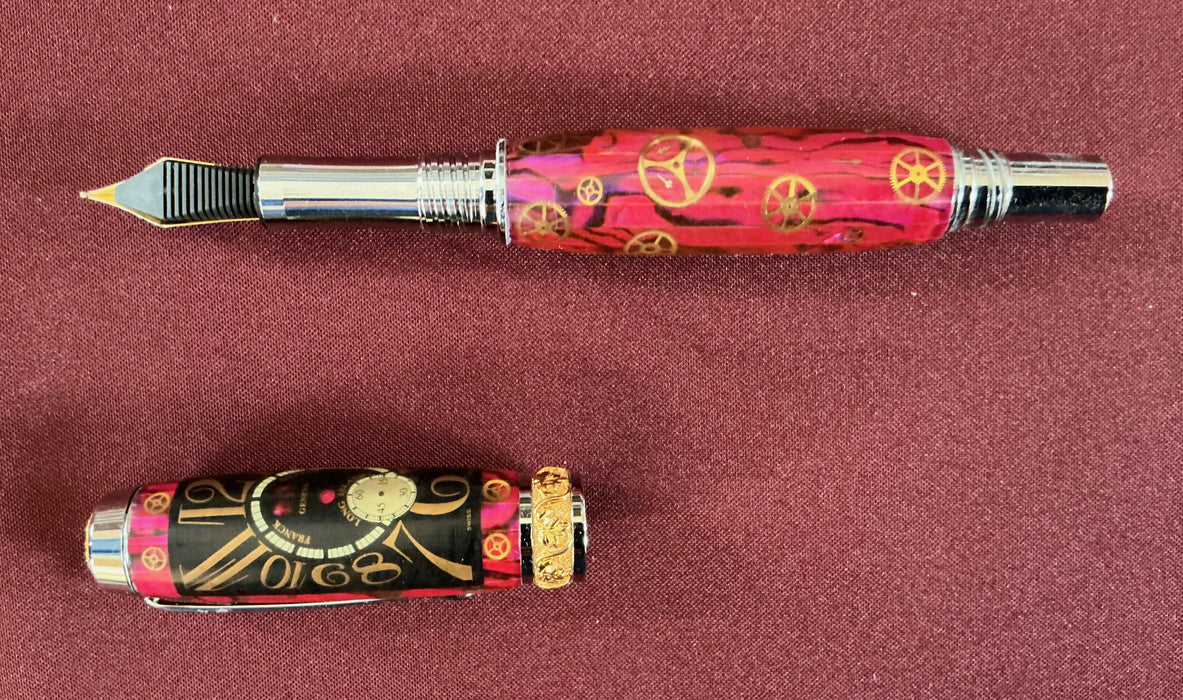Pink Abalone Rollerball/Fountain Pen