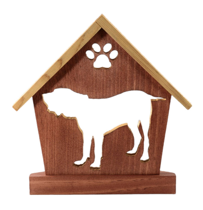 MASTIFF Personalized Dog Memorial Gift | Doghouse LED Tealight - DogPound Creations
