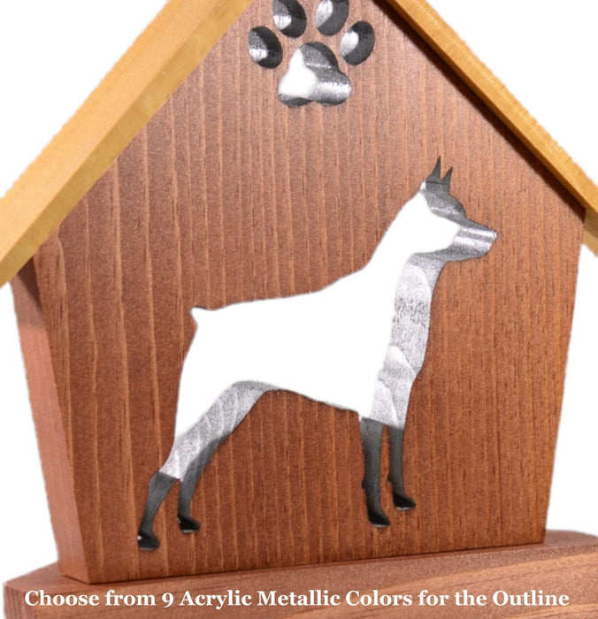 MIN PIN Personalized Dog Memorial Gift | Doghouse LED Tealight - DogPound Creations