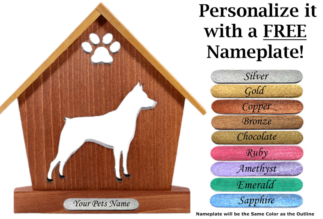 MIN PIN Personalized Dog Memorial Gift | Doghouse LED Tealight - DogPound Creations