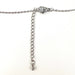 Necklace Black, Gray, White Oval Necklace