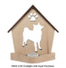 NORWEGIAN ELKHOUND Personalized Dog Memorial Gift | Doghouse LED Tealight - DogPound Creations