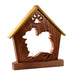 PAPILLON Personalized Dog Memorial Gift | Doghouse LED Tealight - DogPound Creations