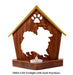 PAPILLON Personalized Dog Memorial Gift | Doghouse LED Tealight - DogPound Creations