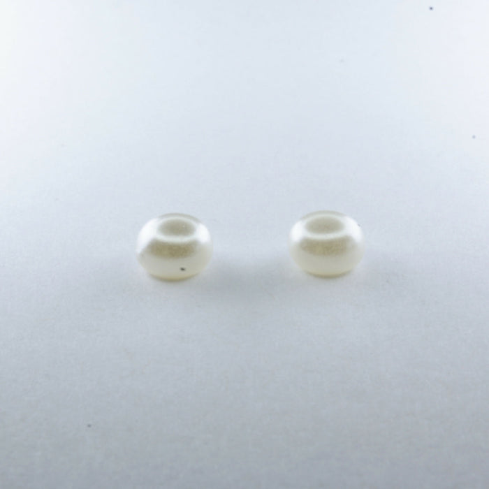 Fresh Water Pearl Earrings in 2 colors and 3 sizes or as a 6 pack. Magnetic, Hypoallergenic Surgical Steel Stud or Clip-on