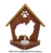 POMERANIAN Personalized Dog Memorial Gift | Doghouse LED Tealight - DogPound Creations
