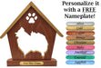 POMERANIAN Personalized Dog Memorial Gift | Doghouse LED Tealight - DogPound Creations