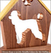 POODLE Personalized Dog Memorial Gift | Doghouse LED Tealight - DogPound Creations