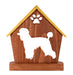 POODLE Personalized Dog Memorial Gift | Doghouse LED Tealight - DogPound Creations