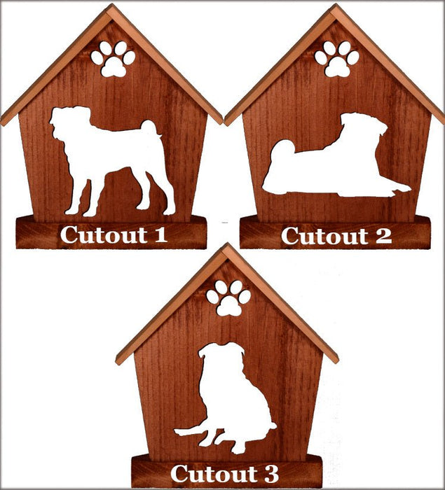 PUG Personalized Dog Memorial Gift | Doghouse LED Tealight - DogPound Creations