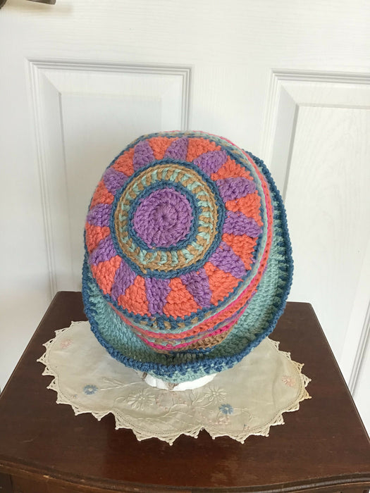 Soft Organic Cotton Crochet bucket hat