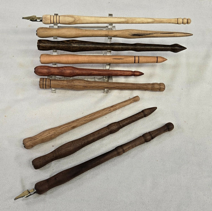 Pen Nib Holders for traditional inkwell style writing and drawing