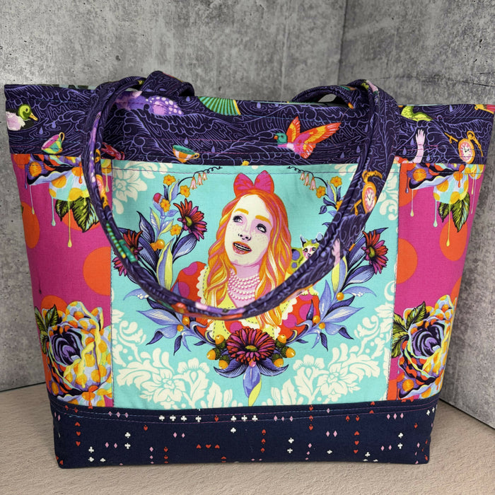Curiouser and Curiouser Tote - Alice