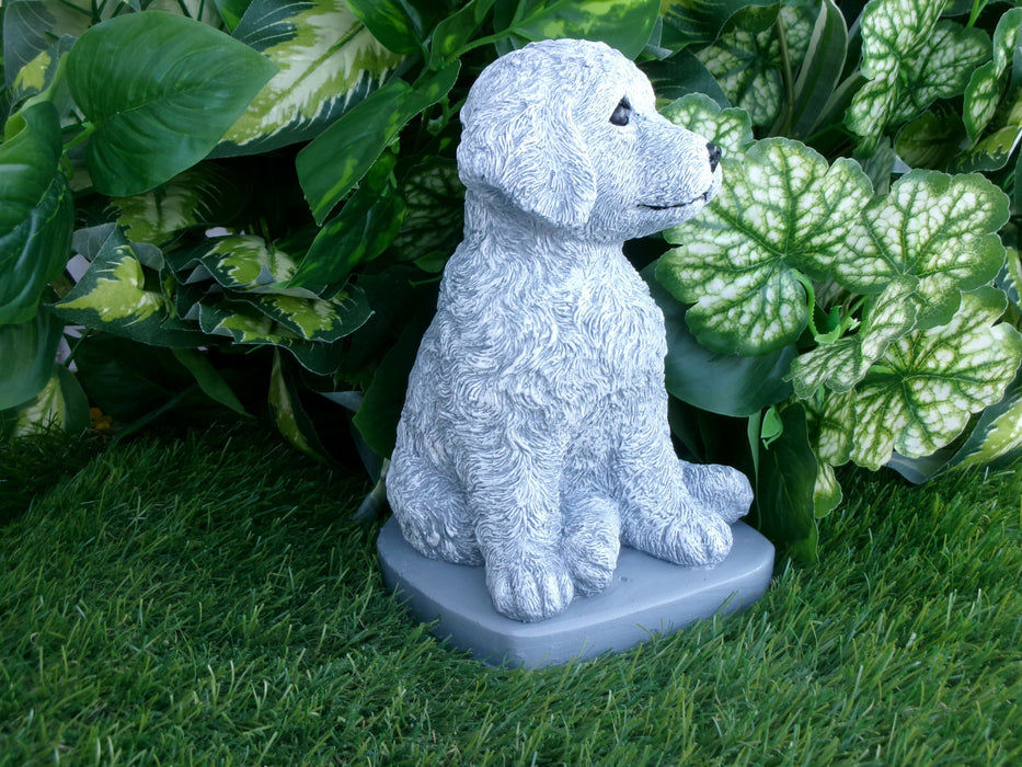Cockapoo Concrete Statue 5x5.5x8.25" High