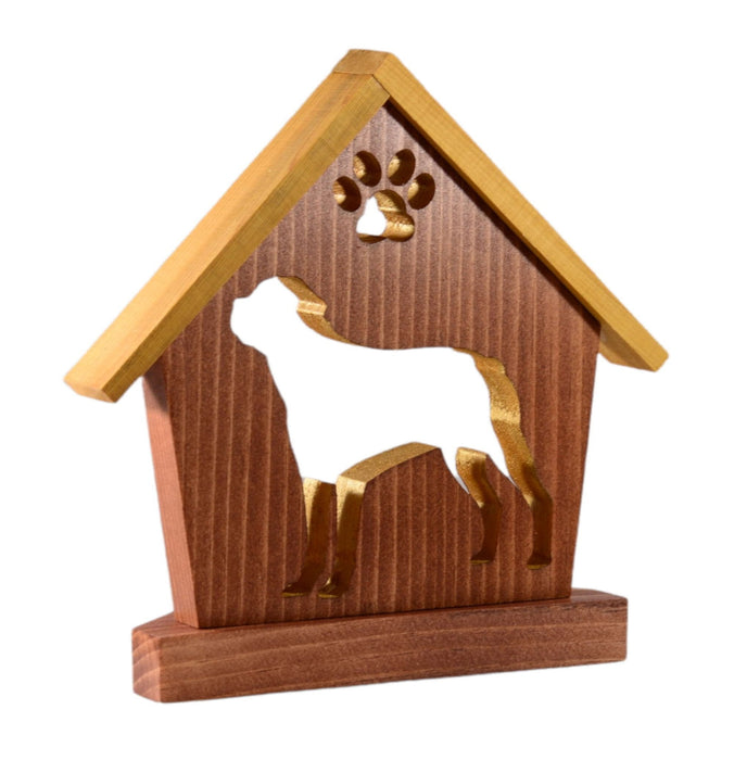 ROTTWEILER Personalized Dog Memorial Gift | Doghouse LED Tealight - DogPound Creations