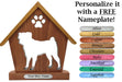 ROTTWEILER Personalized Dog Memorial Gift | Doghouse LED Tealight - DogPound Creations