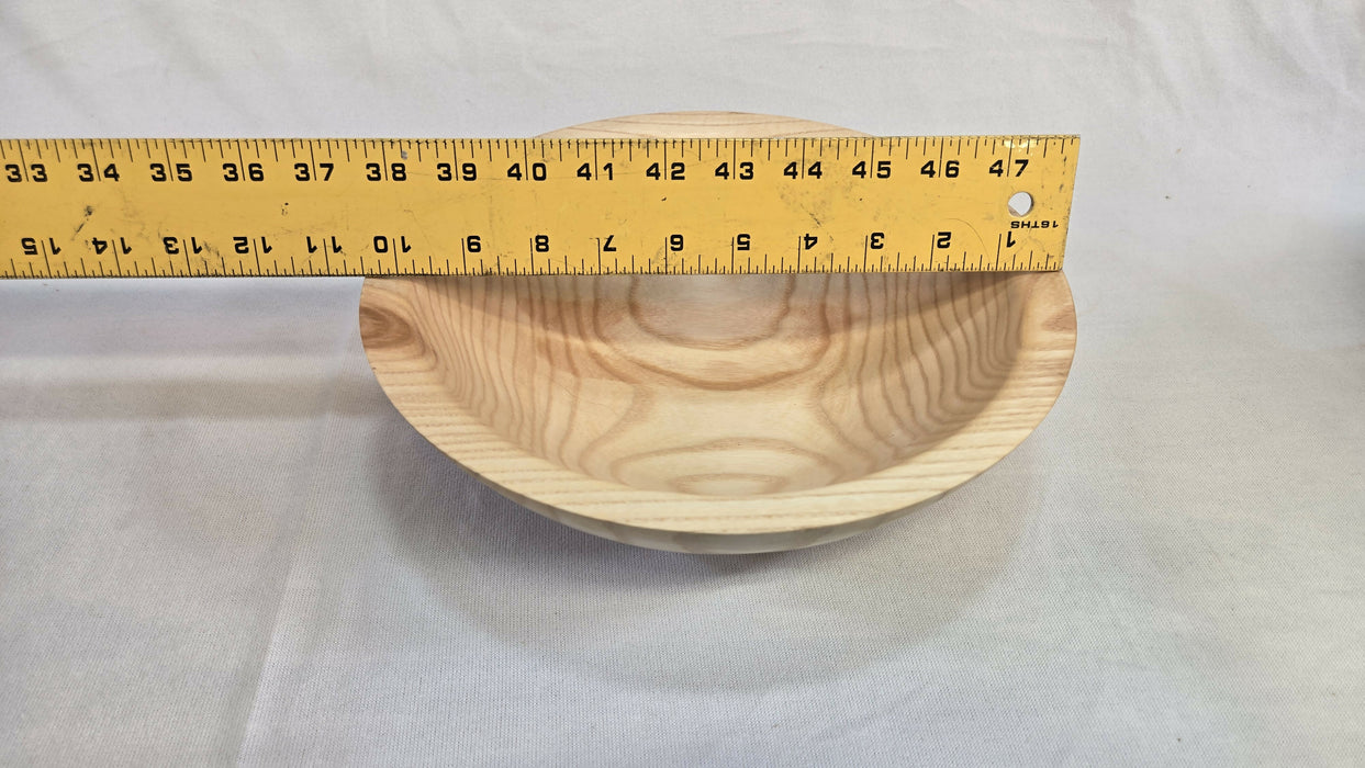Ash Bowl 10-1/2" Hand Turned