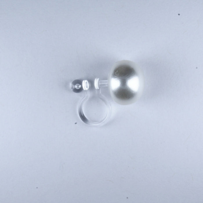 Fresh Water Pearl Earrings in 2 colors and 3 sizes or as a 6 pack. Magnetic, Hypoallergenic Surgical Steel Stud or Clip-on