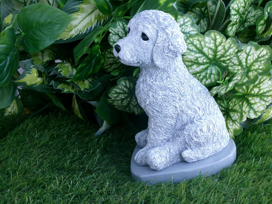 Cockapoo Concrete Statue 5x5.5x8.25" High