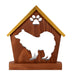SAMOYED Personalized Dog Memorial Gift | Doghouse LED Tealight - DogPound Creations