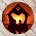 SAMOYED Personalized Dog Memorial Gift | Doghouse LED Tealight - DogPound Creations
