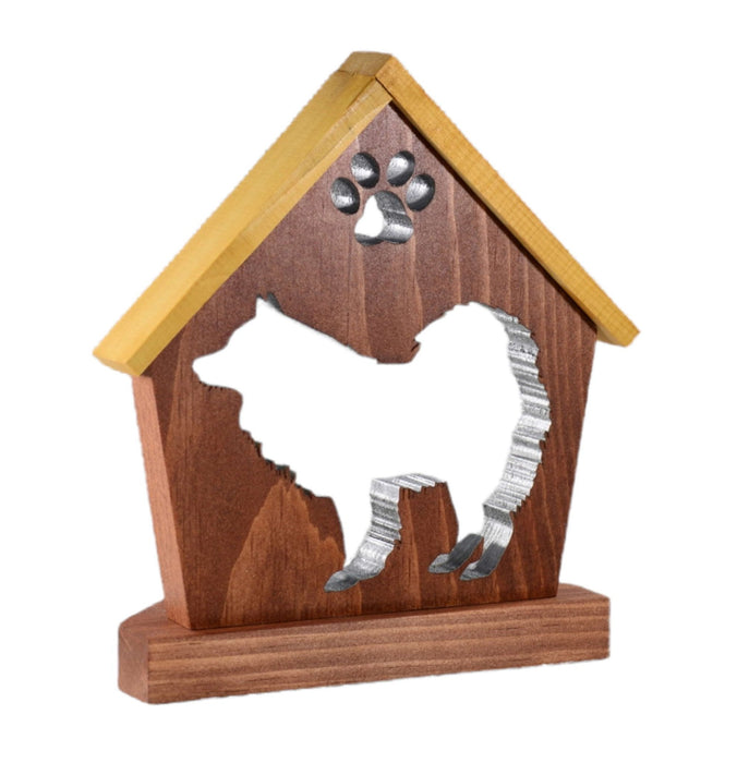 SAMOYED Personalized Dog Memorial Gift | Doghouse LED Tealight - DogPound Creations