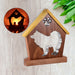 SAMOYED Personalized Dog Memorial Gift | Doghouse LED Tealight - DogPound Creations