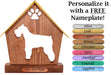 SCHNAUZER Personalized Dog Memorial Gift | Doghouse LED Tealight - DogPound Creations