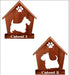 SCOTTISH TERRIER Personalized Dog Memorial Gift | Doghouse LED Tealight - DogPound Creations