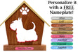 SCOTTISH TERRIER Personalized Dog Memorial Gift | Doghouse LED Tealight - DogPound Creations