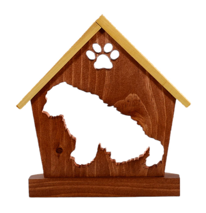 SHEEPDOG Personalized Dog Memorial Gift | Doghouse LED Tealight - DogPound Creations