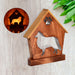 SHELTIE Personalized Dog Memorial Gift | Doghouse LED Tealight - DogPound Creations