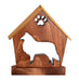 SHELTIE Personalized Dog Memorial Gift | Doghouse LED Tealight - DogPound Creations