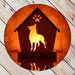 SHEPHERD Personalized Dog Memorial Gift | Doghouse LED Tealight - DogPound Creations