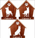 SHEPHERD Personalized Dog Memorial Gift | Doghouse LED Tealight - DogPound Creations