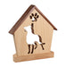 SHEPHERD Personalized Dog Memorial Gift | Doghouse LED Tealight - DogPound Creations