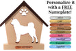SHIBA INU Personalized Dog Memorial Gift | Doghouse LED Tealight - DogPound Creations