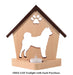 SHIBA INU Personalized Dog Memorial Gift | Doghouse LED Tealight - DogPound Creations