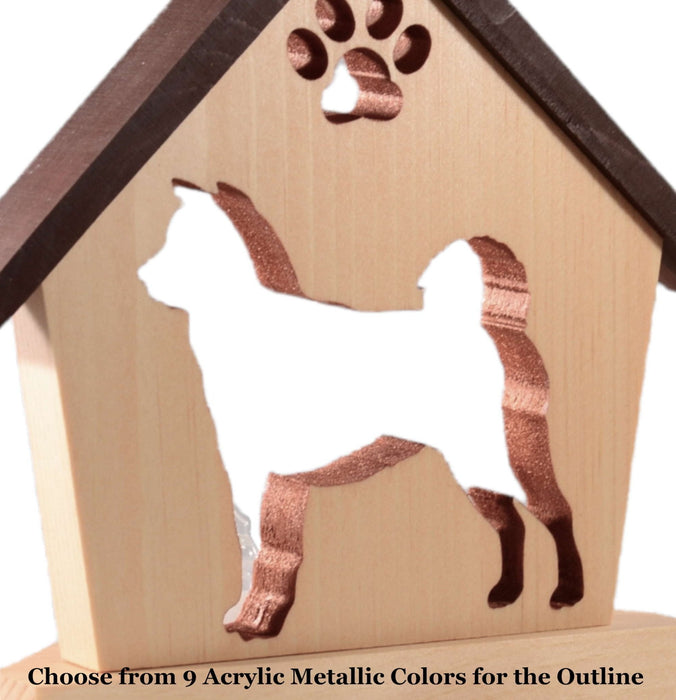 SHIBA INU Personalized Dog Memorial Gift | Doghouse LED Tealight - DogPound Creations