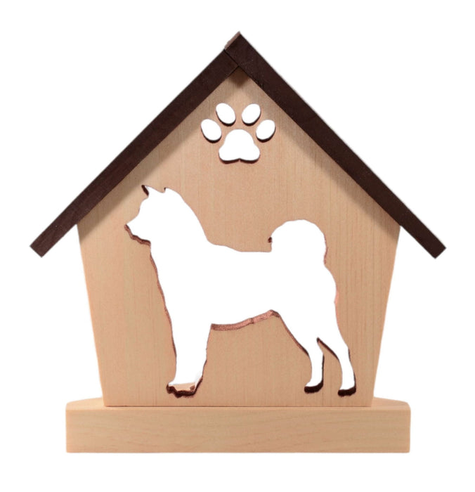 SHIBA INU Personalized Dog Memorial Gift | Doghouse LED Tealight - DogPound Creations
