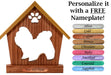 SHIH TZU Personalized Dog Memorial Gift | Doghouse LED Tealight - DogPound Creations