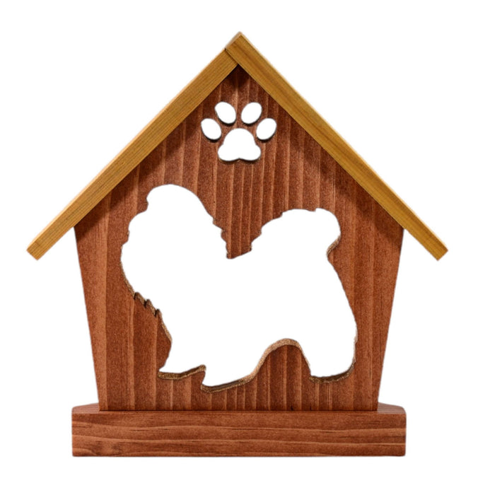 SHIH TZU Personalized Dog Memorial Gift | Doghouse LED Tealight - DogPound Creations